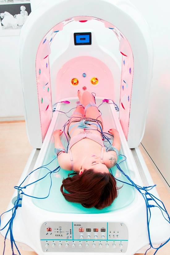 TUNEL INFRAROSU CU ELECTROSTIMULARE