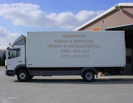 Transport Marfa - Mutari Complete Cluj