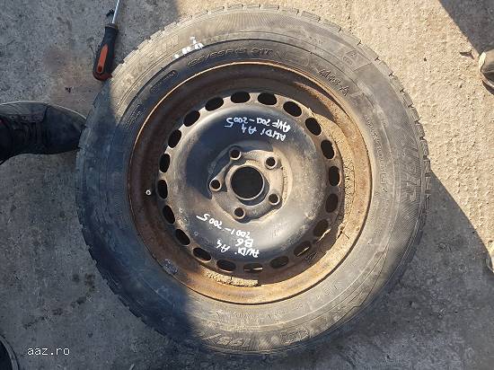 Roata rezerva + pneu R15 Audi A4 B6 1.9tdi AVF 131CP 2002-2004