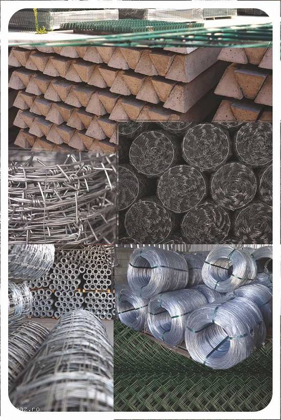 Stalpi de beton - Garduri de plasa - Promoție de primavara !