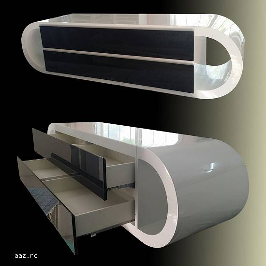 Mobilier de baie la comanda din PVC
