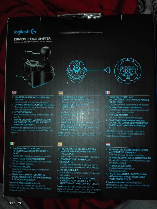 Schimbator de viteze Logitech