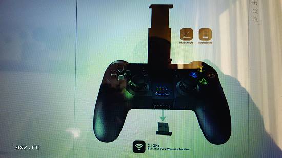 NEW 2017-- Gaming Controller Gamepad,    Bluetooth Wireless