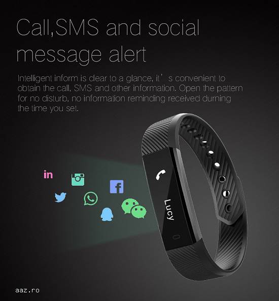 NEW - Bratara smart fitness
