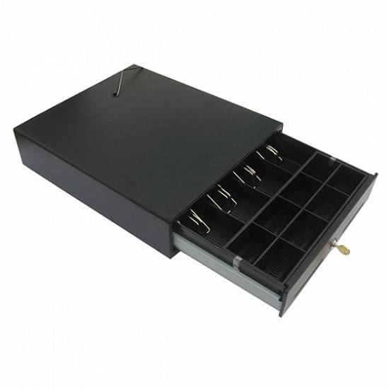 Sertar de bani metalic MK-350,   6-12-24 volts,   4 spatii bancnote