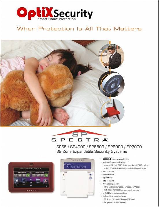 Sistem alarma Paradox