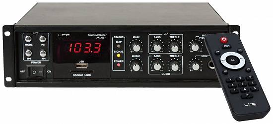 Statie amplificare PA Ltc Audio 100V PAA80BT ,  80W