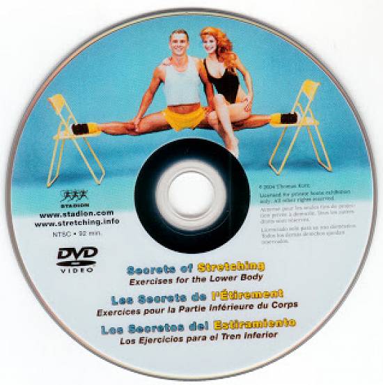 Cursuri Stretching Video 5 DVD lectii Antrenament Spagat Sfoara Secretele Stretchingului – 90 RON