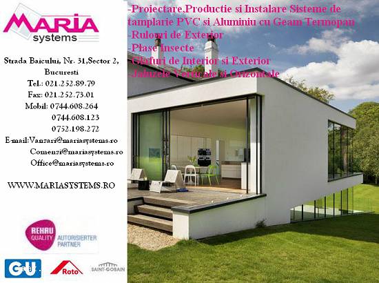 Tamplarie PVC Rehau