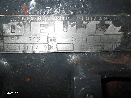Motor Deutz F3L712