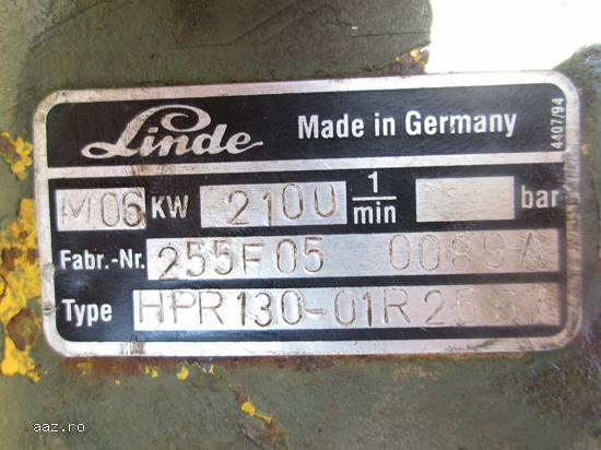 Pompa Linde HPR130