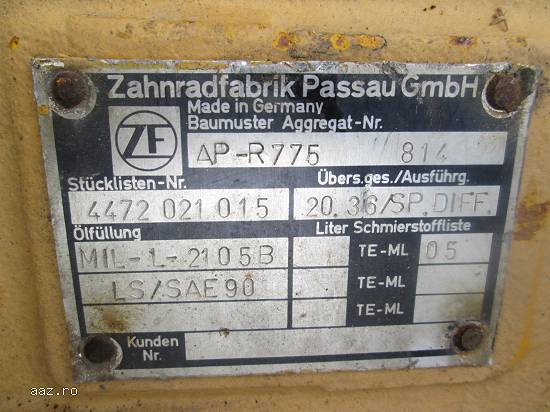 Axa ZF AP-R775