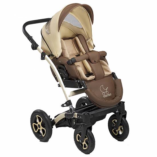 Pram Tutek Inspire piele ECO8 3 în 1