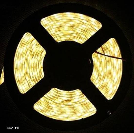 BANDA LED,   2835,   IP20,   ALB RECE