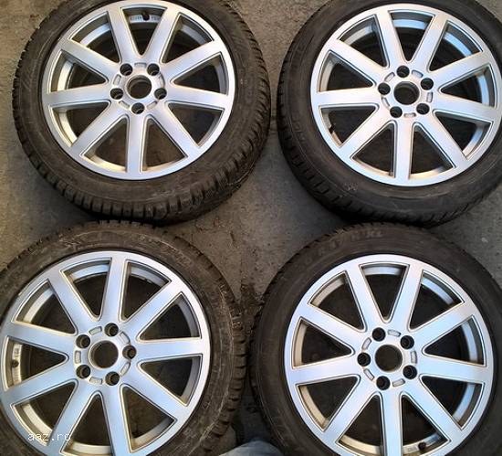 Jenti AUDI 17" - A3,  A4,  A^,  TT,  VW Golf 5-6-7,  Passat,  Jetta,  Touran,  Tiguan,  Eos,  Skoda