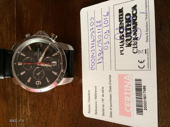 Vind ceas Certina DS Podium Chronograph Automatic