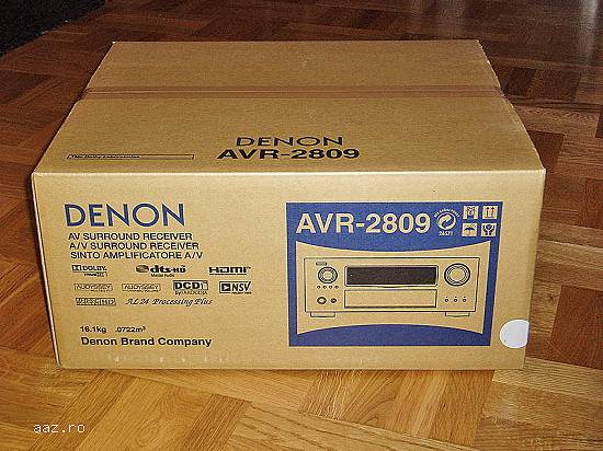 DENON RECEIVER AVR 2809