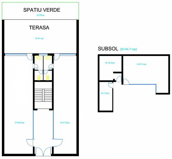 Particular – inchiriez spatiu birouri sau comercial
