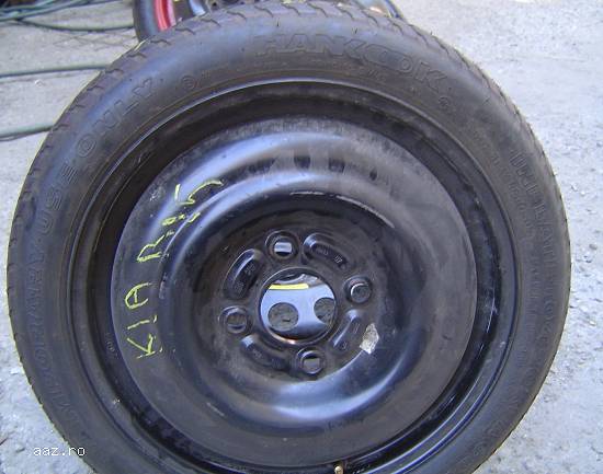 Roata de rezerva ingusta (SLIM) R15,   4x114,  3 pt.KIA,   Hyundai