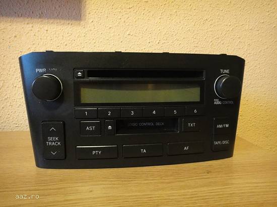 Radio cd OEM toyota avensis W53900 2003-2009