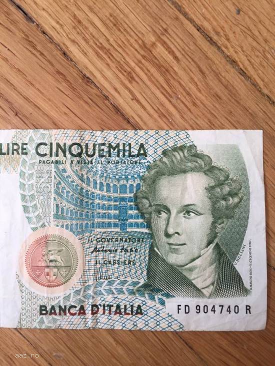 lire italiene bancnote