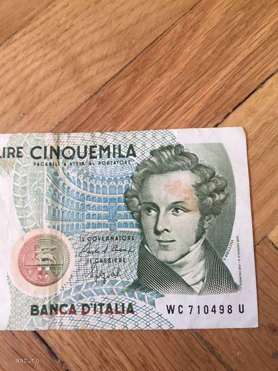 lire italiene bancnote