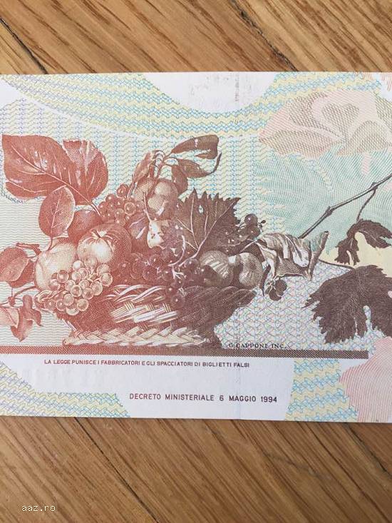 lire italiene bancnote