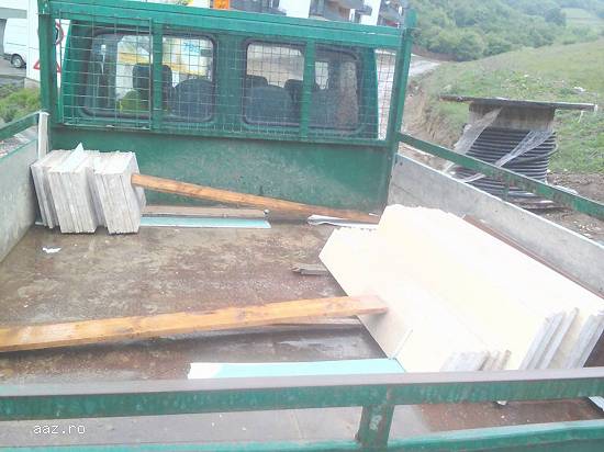 Transport orice cu camioneta 3,  5 t basculabila in Cluj