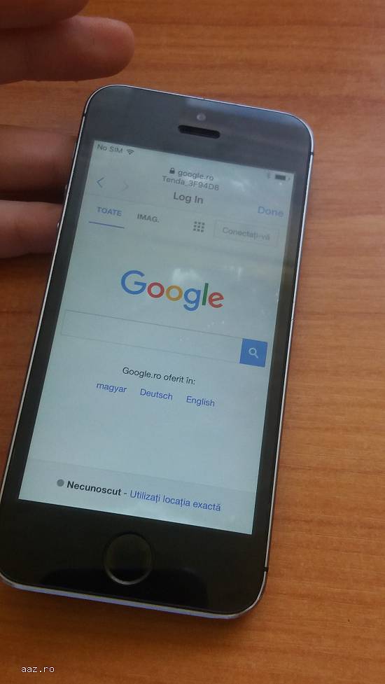 Vand Iphone 5s blocat dar nu in retea
