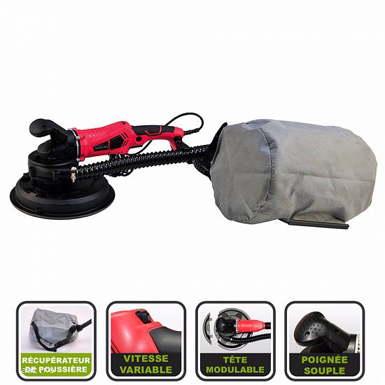 Masina de slefuit pereti semiprofesionala cu maner turnat 1010W Silex®