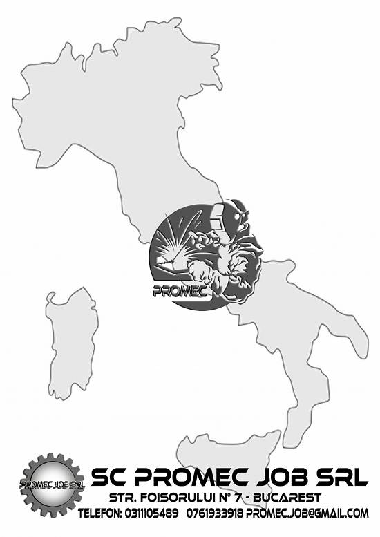 Angajam Sudor TIG Italia Comision 0