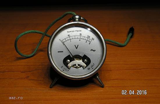 Foreign Made Vintage Pocket Volmeter 1920