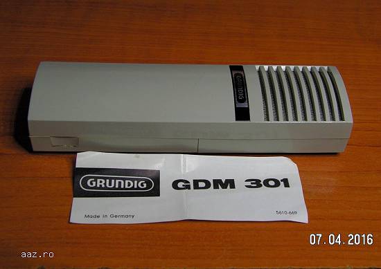 Grundig GDM301 Vintage Microphone 1968
