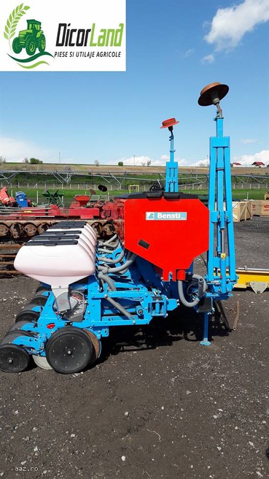 Semanatoare prasitoare 6 randuri marca Monosem telescopic