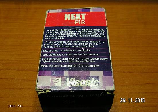 Senzor Digital PIR Visonic NEXTPiR