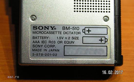 Sony BM-510 Micro Dictator