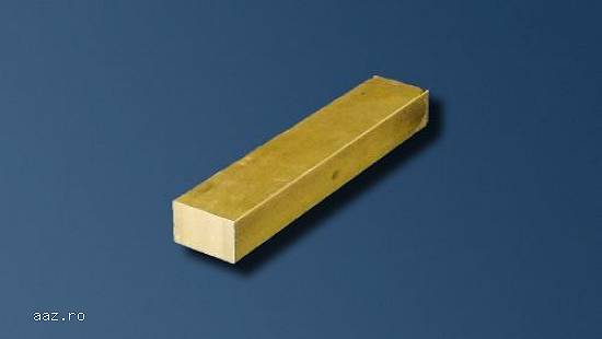 Bara de alama lata / platbanda alama 10x5x3000mm