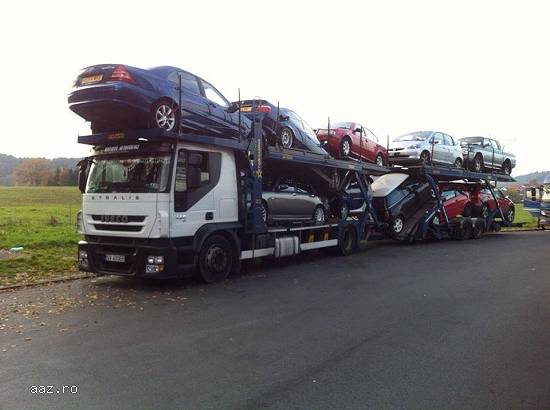 Transport auto pe platforma Anglia-Romania