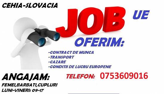 ANGAJAM muncitori fara experienta
