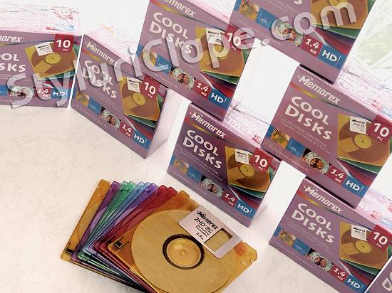 Dischete Floppy 2HD MEMOREX