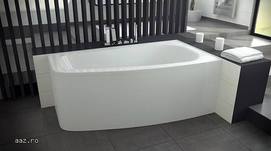 cazi de baie colt asimetrice