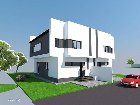 Duplex modern de vanzare in Domnesti. Constructie 2017