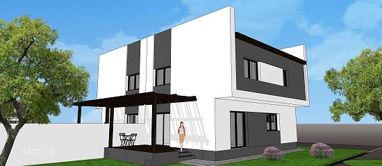 Duplex modern de vanzare in Domnesti. Constructie 2017