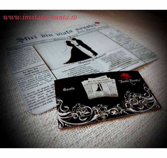 Invitatii nunta-botez AR Cards