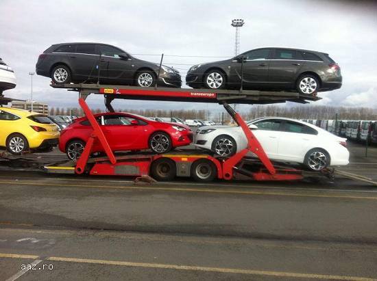 Transport auto pe platforma Anglia-Romania