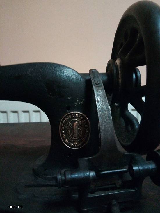 Masina de cusut singer ,    anul 1889 ,   the singer mfg. co.n.y ,     functionala