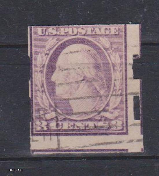 timbre rara USA  atestat