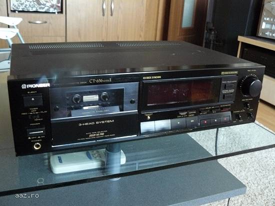 Casetofon Deck Pioneer ct 656 Mark 2 . 3 Head