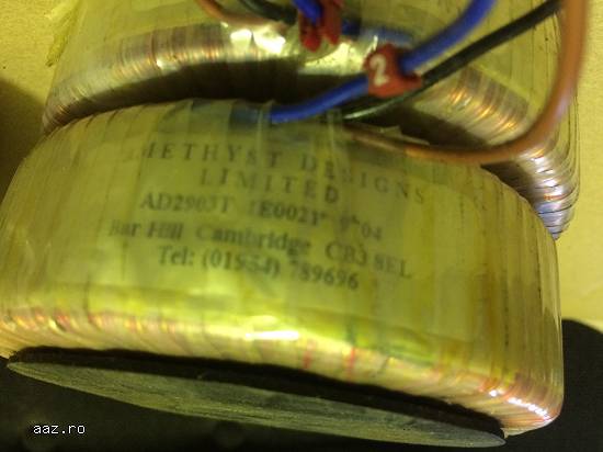 Autotransformator tensiune 230V-120V,    500W