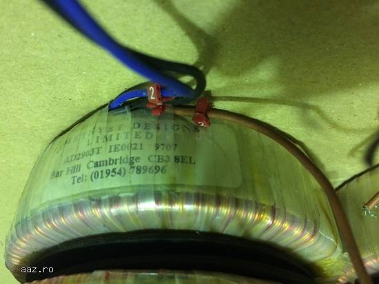 Autotransformator tensiune 230V-120V,    500W